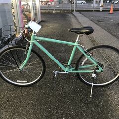 ★ジモティ割あり★ アサヒ 自転車 26 緑 クリーニング済み KJ1089