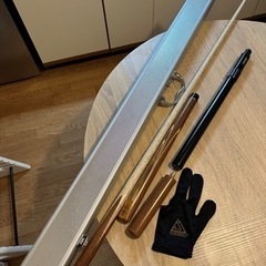 ほぼ未使用品★CUESOUL ビリヤード キュー ハードケース付き