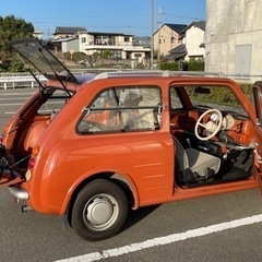 日産パオ　美品テラコッタ色　マニュアル　車検2年満タン　試乗可能の画像