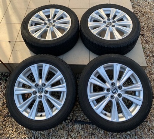 アルファード/ヴェルファイア 30系純正アルミホイール&スタッドレスタイヤヨコハマIG50