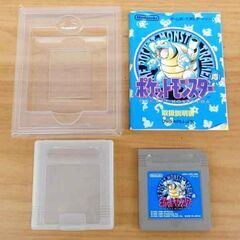 ゲームボーイ ポケットモンスター 青 POCKET MONSTERS Blue Version GB 任天堂 ゲームソフト 札幌 西区 西野の画像