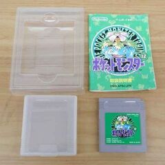 ゲームボーイ ポケットモンスター 緑 POCKET MONSTERS Green Version GB 任天堂 ゲームソフト 札幌 西区 西野の画像