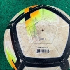 NIKE、サッカーボール、ストライク、白①の画像