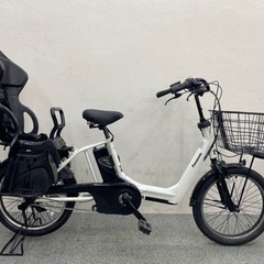 年末セール❗️5000円引き可❗️人気な車種パナソニックギュットアニーズ　子供乗せ電動自転車　激安