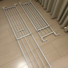 【取引完了】つっぱり棚　大　2点セットの画像