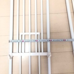 【取引完了】つっぱり棚　大　2点セットの画像