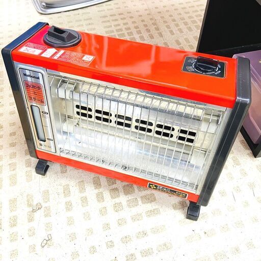 【ジモティ特別価格】ナショナル/National 電気ストーブ FE-8A ファンヒーター 昭和レトロ