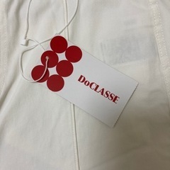 2999円→値下げ！！！DoCLASSE新品タグ付き未使用白パンツ売ります！の画像