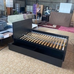 激安‼️IKEAダッブルベッドセット??サイズ140x200cm?引き出し付き㊗️配達可能??
