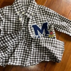 ディズニーミッキーマウス　Yシャツ
