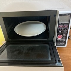 （お譲り先決定）SHARP 電子レンジの画像