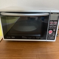 （お譲り先決定）SHARP 電子レンジ