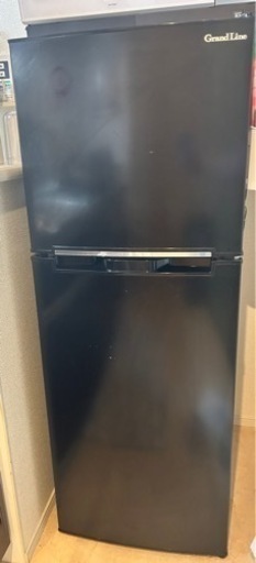 2ドア　冷凍/冷蔵庫 ARM(ノンフロン)-138L02BK