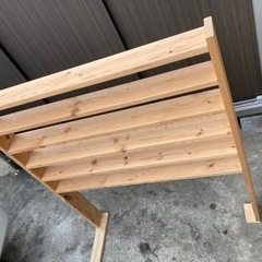 プラレール　車両展示保管棚　自作品