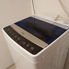 洗濯機 ハイアール 一人暮らし用 5.5kg 2019年製造の画像