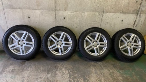 スパイクタイヤ　ブリザック205/60-16アルミセット4本