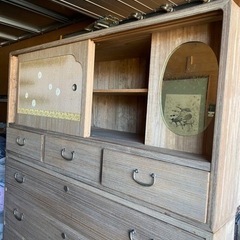 桐箪笥　桐タンス　昭和レトロ 2個の画像