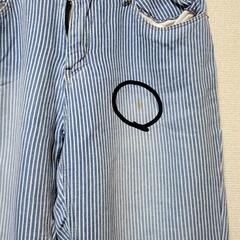 ヒッコリーデニム Ｍサイズの画像