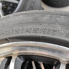 共豊　brandle-line 夏タイヤ4本セット　215/45r17の画像