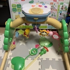 ０ヶ月からつかまり立ちの時期まで使えるメリーの画像