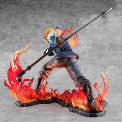ワンピース　サボ　火拳継承　フィギュアの画像