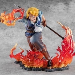 ワンピース　サボ　火拳継承　フィギュアの画像