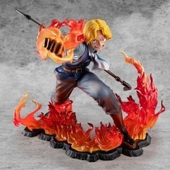 ワンピース　サボ　火拳継承　フィギュアの画像