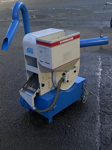 現物確認歓迎 初期不良対応OK 分解掃除済 使われてた動作品　消耗品が傷んでるのでお安くどうぞ オータケ インペラ籾すり機 FC4S　AC100V