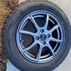 【新品未使用】スタッドレスタイヤ　4本ホイールセット　185/65R15 88Q 4穴