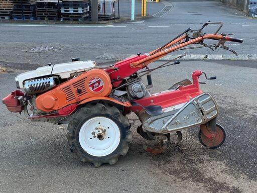 現物確認歓迎 使える耕運機を安くお求めの方にお勧め 使われてた動作品 クボタ 耕運機 T7　引取限定 厚木市上依知