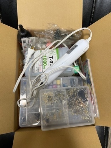 レジンアクセサリー用グッズ一式