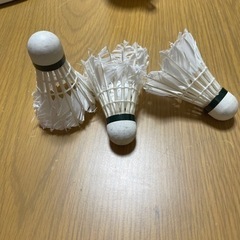 野球トスバッティング用バドミントンシャトル