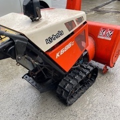 ◆クボタ除雪機K686C  電動シューターセル付き◆