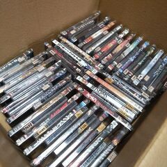 レンタル店の廃業に伴う処分 洋画DVD 一本300円