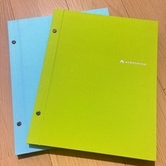 ALBUS BOOK 2冊セット1000円