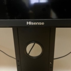 引取り限定　ハイセンス4k 55インチ　台座付きの画像