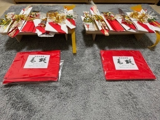 結納品　関東式略式七品目×2 目録無し