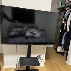 アイリスオーヤマ　50インチテレビ&テレビ台