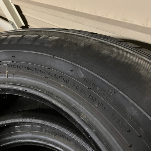DUNLOP GRANDTREK 夏タイヤ 4本セット 225/60/R18 2018年製 6部山 タイヤのみ ダンロップ