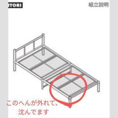 ※ありがとうございました※【教えてください】ニトリのシングルベッ...