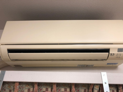 中古エアコン　実働　三菱霧ヶ峰