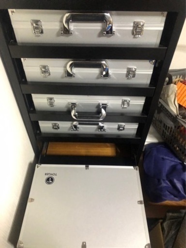 CEO storage 5個と専用キャビネットセット