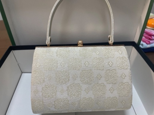 ほぼ新品です！訪問着用　草履バッグのセット