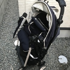 ベビーカー ママハピカーゴ ハイシート 新生児ＯＫの画像