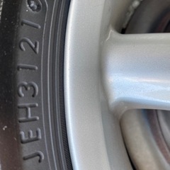 軽自動車　ホイール　タイヤセット　4本　国産ブリジストンの画像