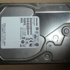 東芝内蔵ハードディスクMD05ACA800　８TB　動作品　自作PC　HDD