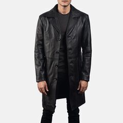 羊革・シープレザー トレンチコートメンズ Sheep Leather Trench Coat