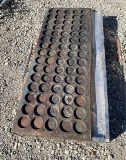 大型　業務用　回転焼き器　大判焼き器　銅板　プロパンガス用