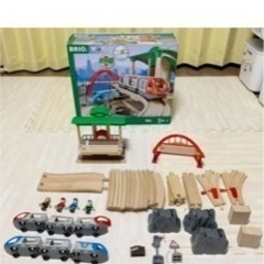 BRIOレールセット○おまけ付　踏切