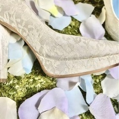 BENIR ベニル　ウェディングシューズ　35の画像